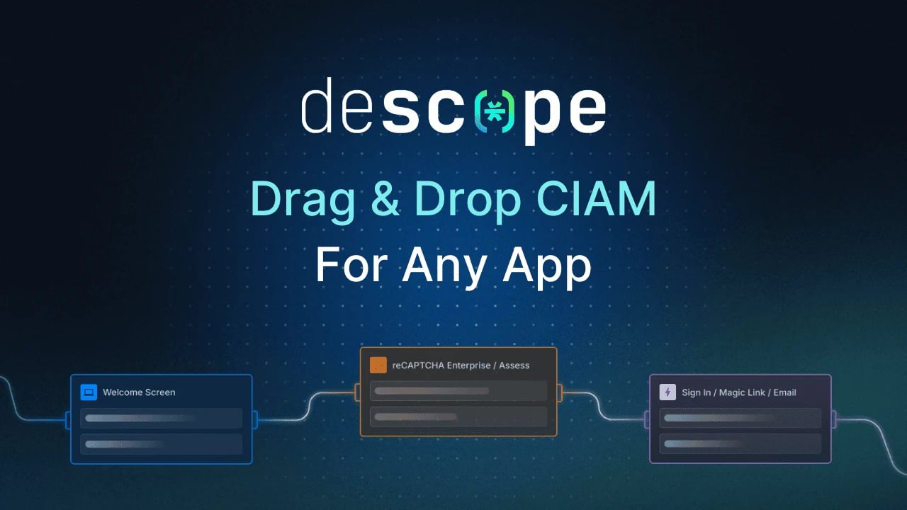 Descope website image
