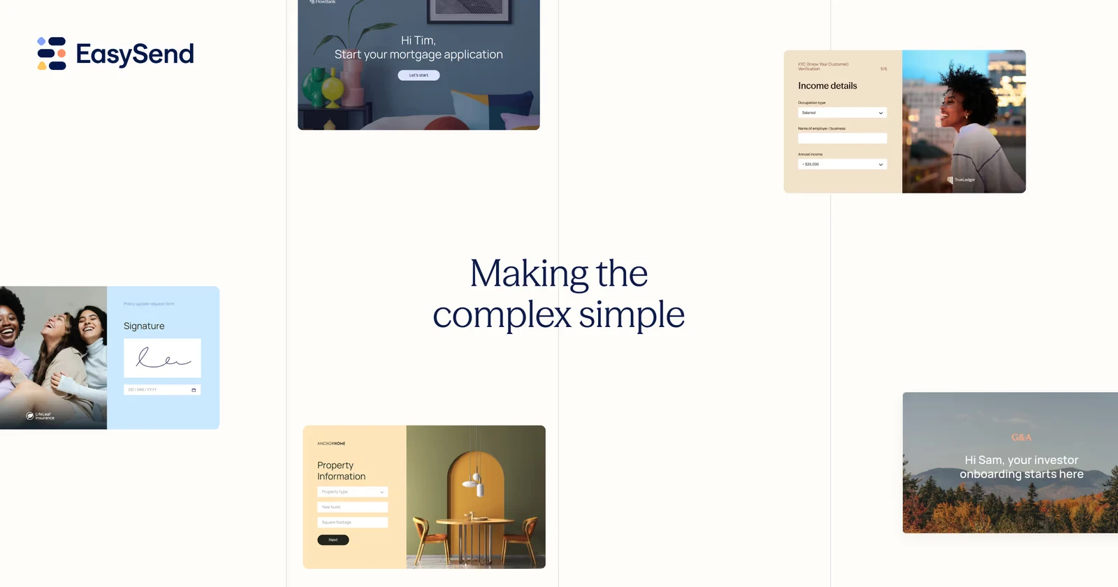 EasySend website image