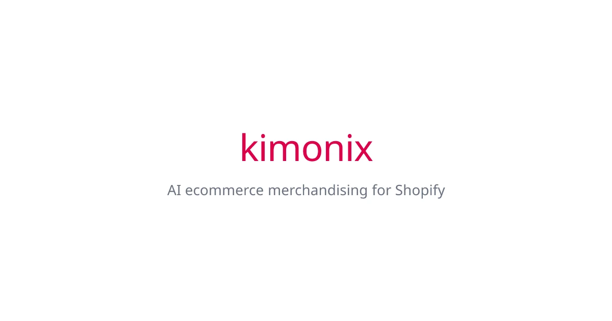 Kimonix website image
