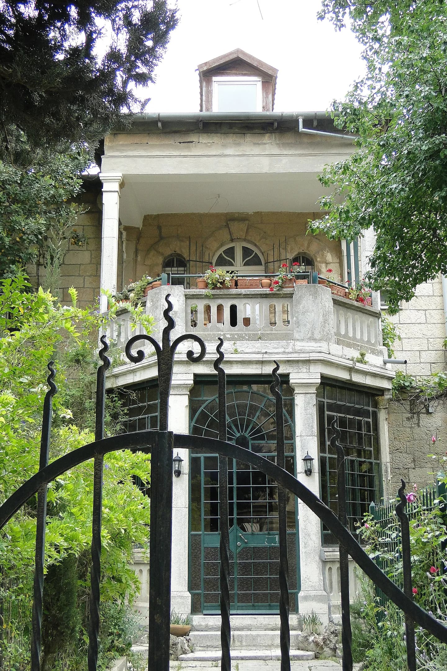A street in Jerusalem’s German Colony