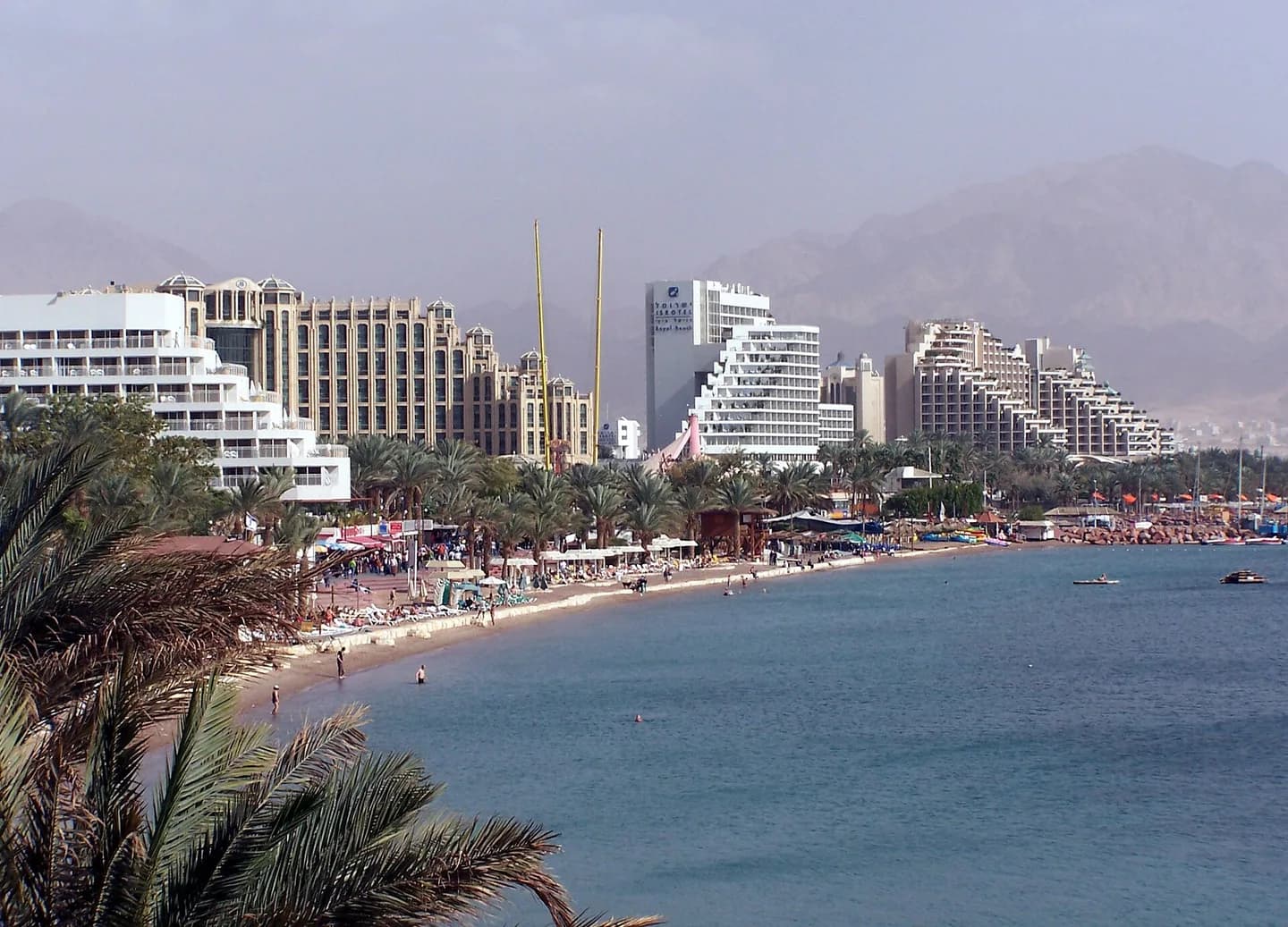 Eilat’s North Beach waterfront