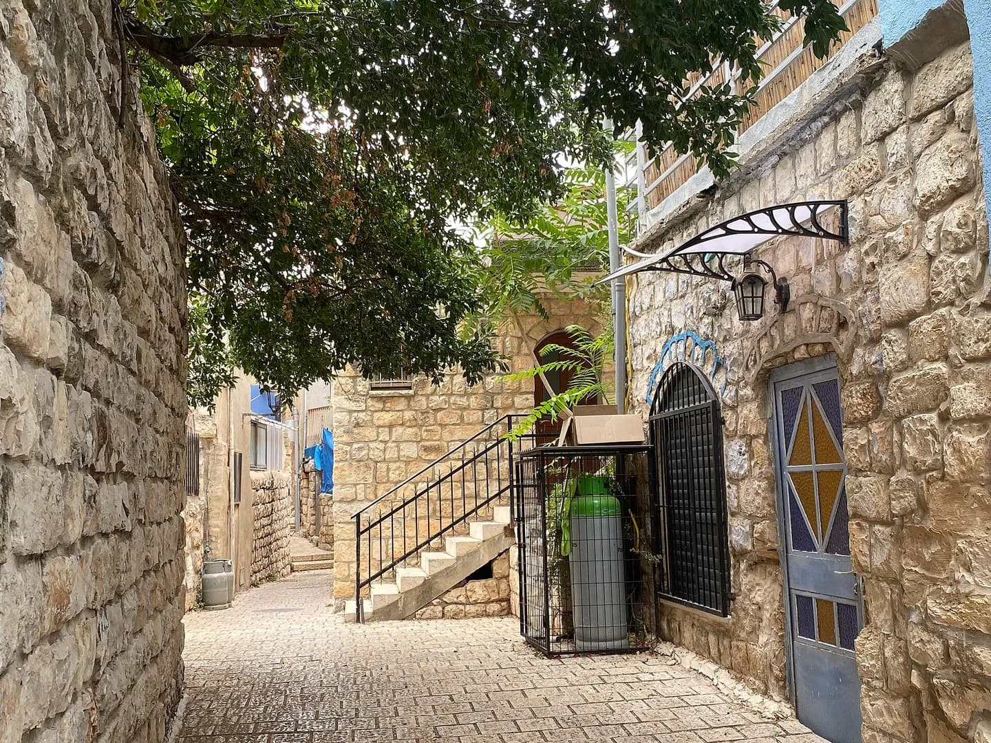 زقاق في صفد القديمة